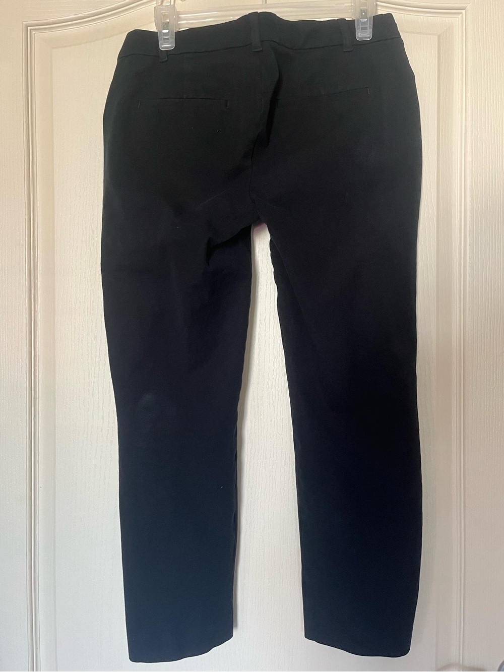 🌸2/20 ✨Host Pick Gap maternity black crop pants size 4 stretchy waist Timeless - Picture 8 of 9